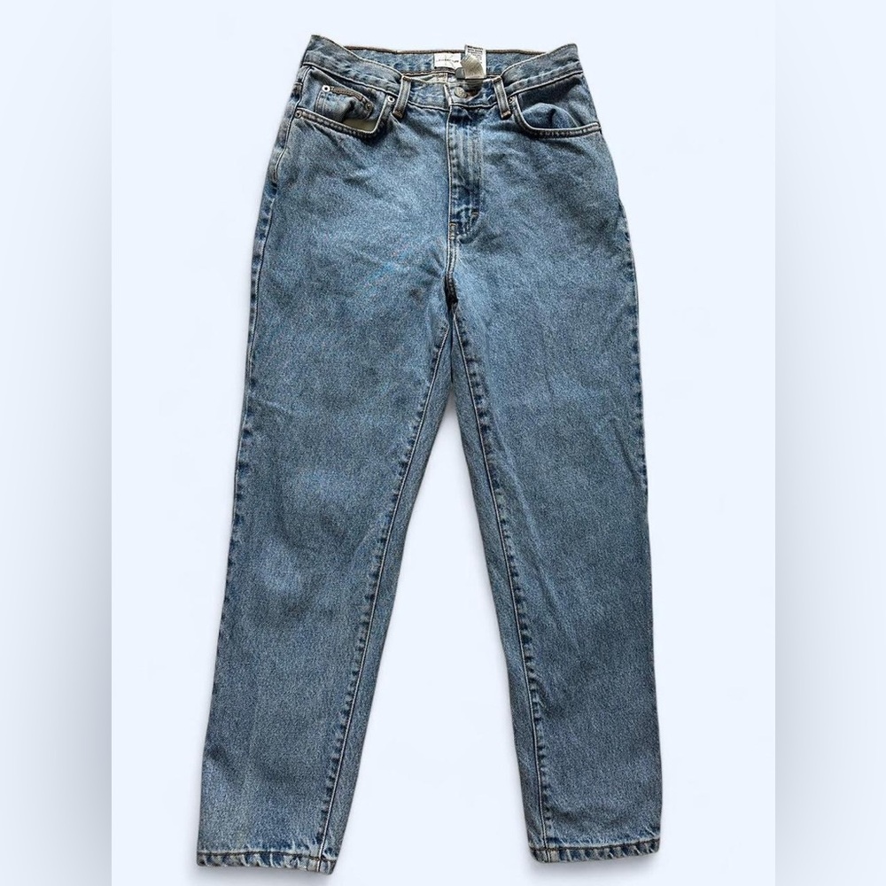 Vintage Calvin Klein 100% cotton mom Jeans Light Blue Straight Fit
